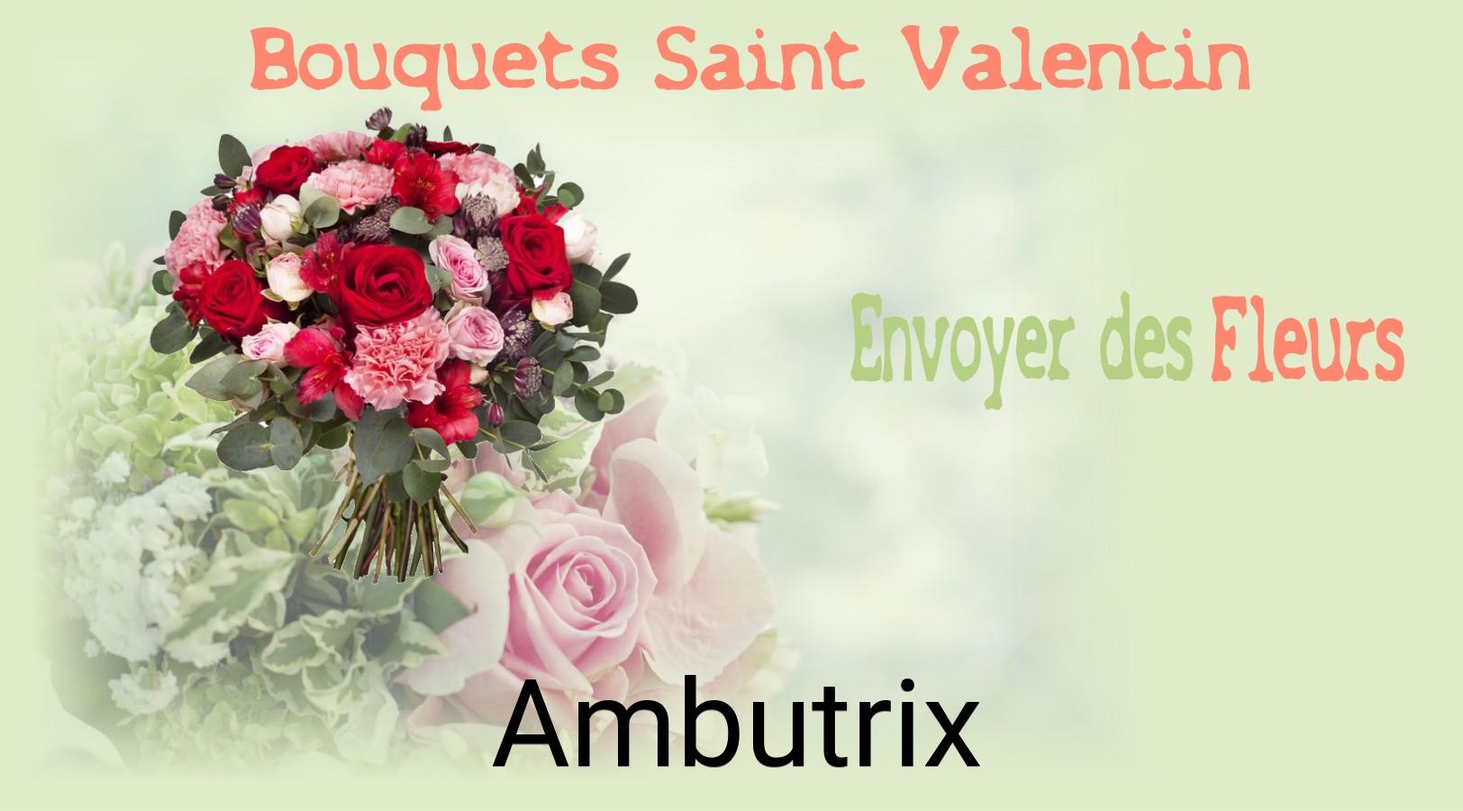 Roses de Saint-Valentin livrées à Ambutrix